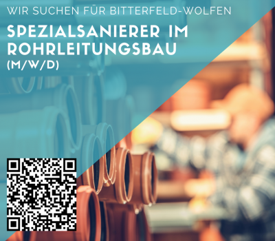 Spezialsanierer im Rohrleitungsbau gesucht (m/w/d) - ab 3.000 € - keine Montage