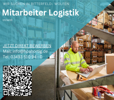 Logistiker (m/w/d) in Bitterfeld- Wolfen gesucht 