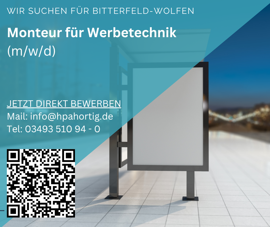Monteur (m/w/d) für Werbetechnik gesucht + Firmenfahrzeug