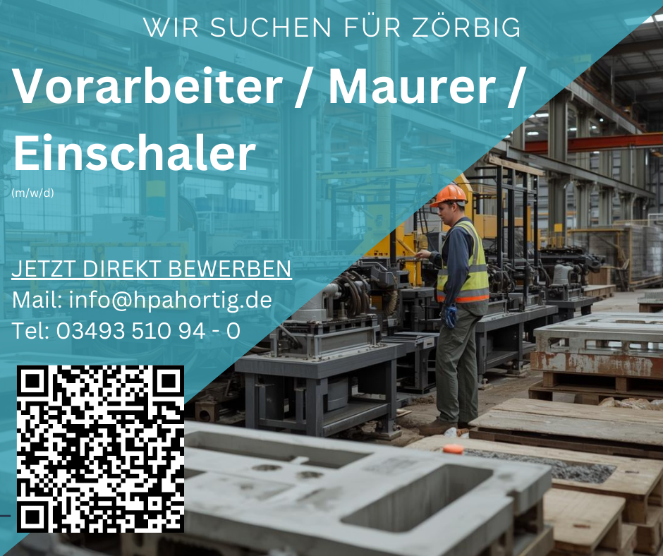 Vorarbeiter / Maurer / Einschaler (m/w/d) für Fertigteile gesucht - ab 3.500 € (Tagschicht)